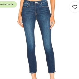 Frame Le High Skinny Crop jeans
